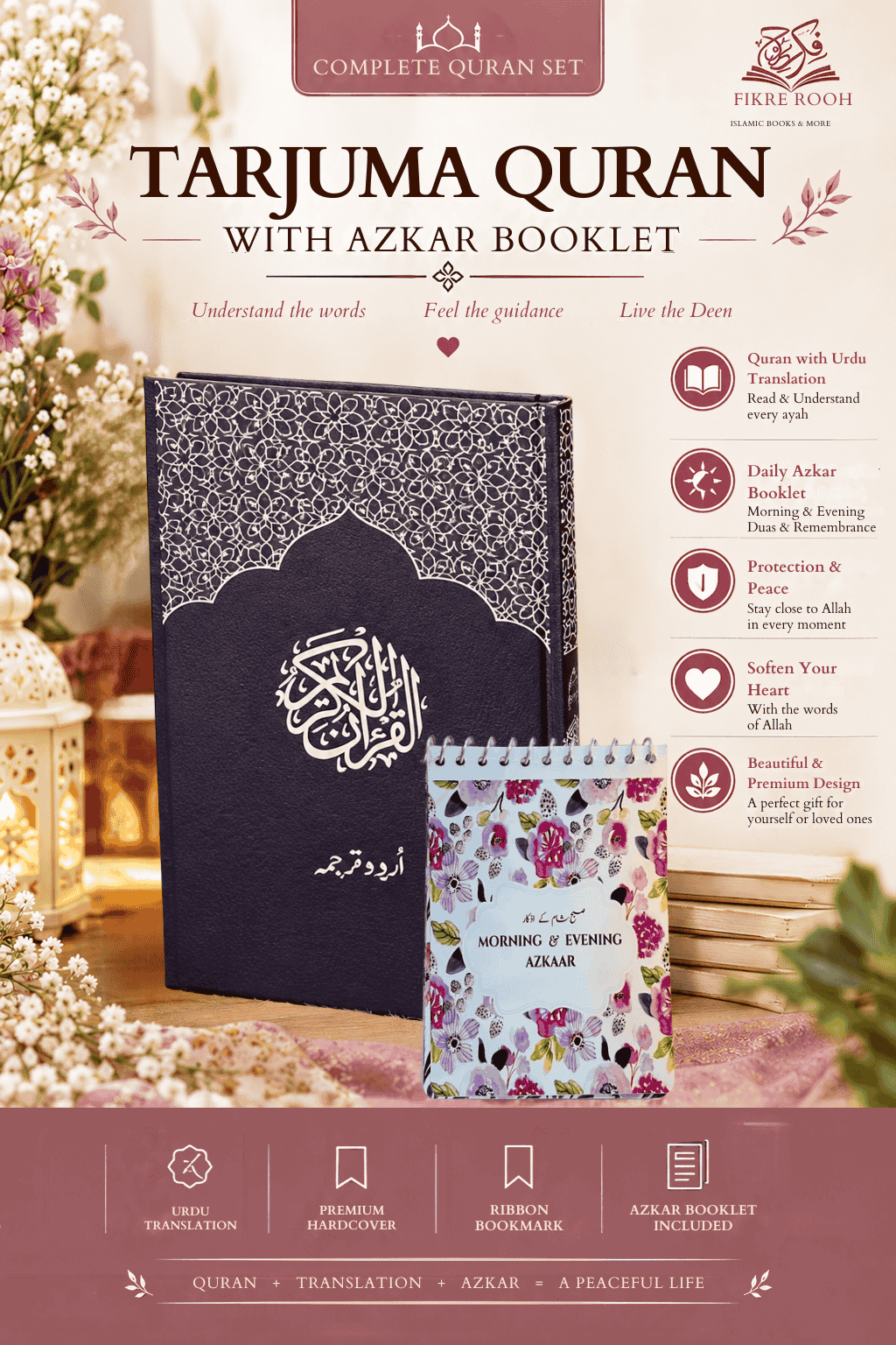 Tarjuma Quran By Maulana Wahiduddin Khan (Urdu) with Quran tabs
