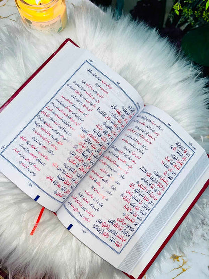 Two-Color Quran with Urdu Translation By Molana Shabir Ahmad